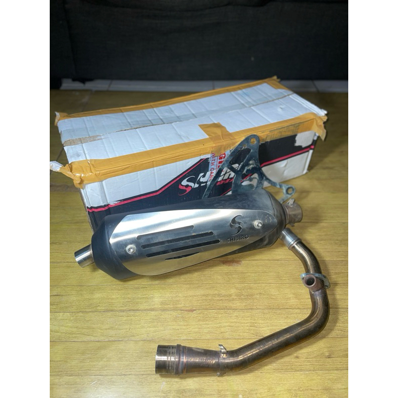 Knalpot Shijiro Std racing inlet 38