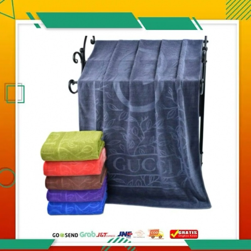 GROSIR HANDUK MANDI DEWASA/HANDUK MANDI 70x140/HANDUK TRAVEL LEMBUT HALUS MENYERAP AIR HANDUK GUCCI