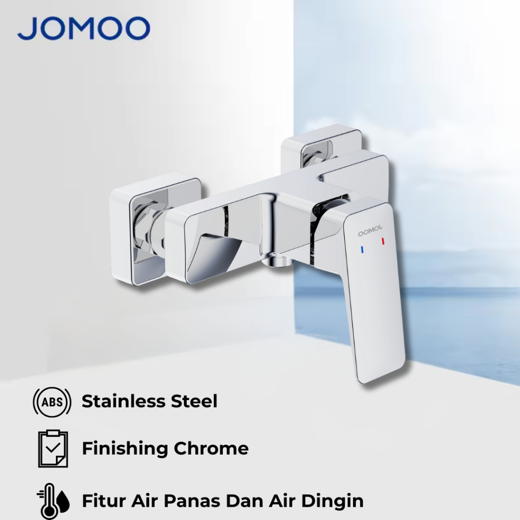 JOMOO Shower Mixer air panas dan dingin hemat air / Shower Mixer Anti Karat / Shower Mixer