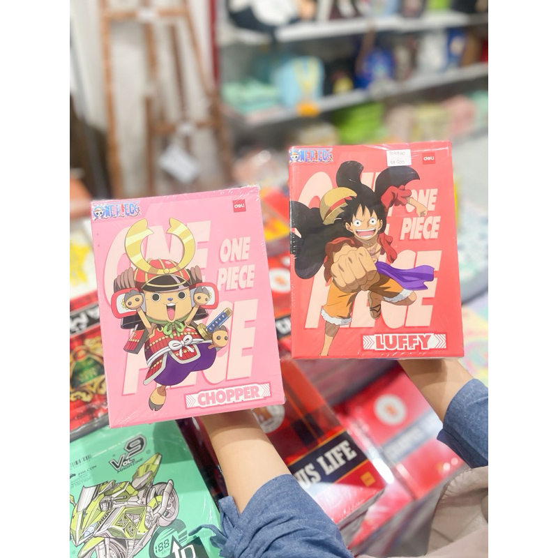 [1 PACK] Buku Tulis DELI 58 Lembar One Piece 8/ CNA 558 ONE PIECE 8