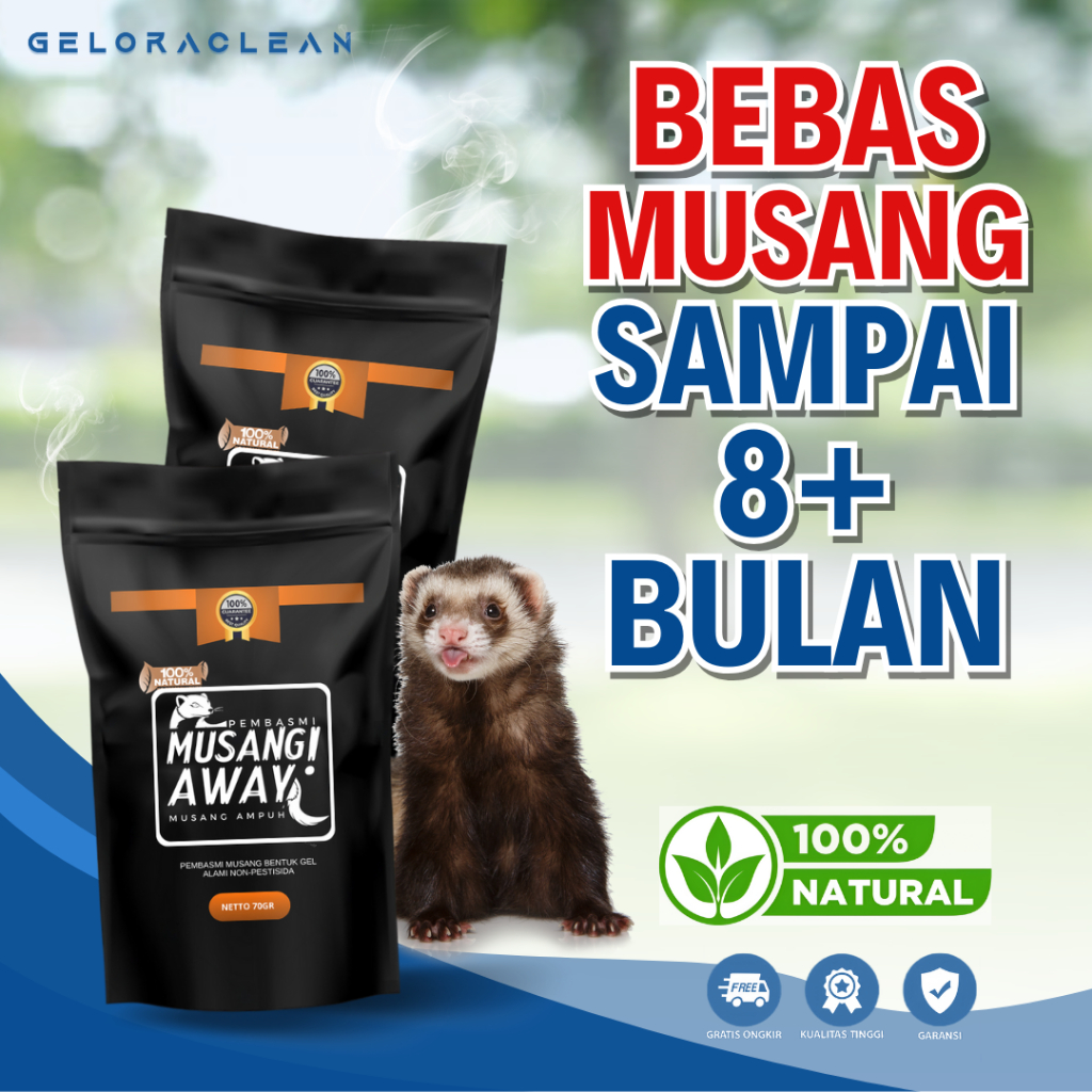 Harapan Tani - MUSANG AWAY - Pengusir musang gel musang 100% ampuh original usir musang basmi musang