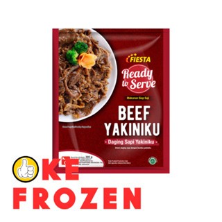 

FIESTA READY TO SERVE BEEF YAKINIKU 300GR DAGING SAPI IRIS YAKINIKU