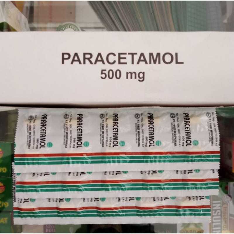 PARACETAMOL FM 500 MG 1 STRIP @10 TABLET - ED 03/2028