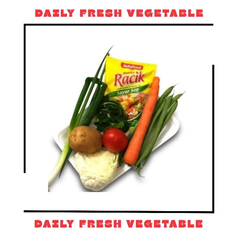 

Paket Sayur Sop 1 Pack