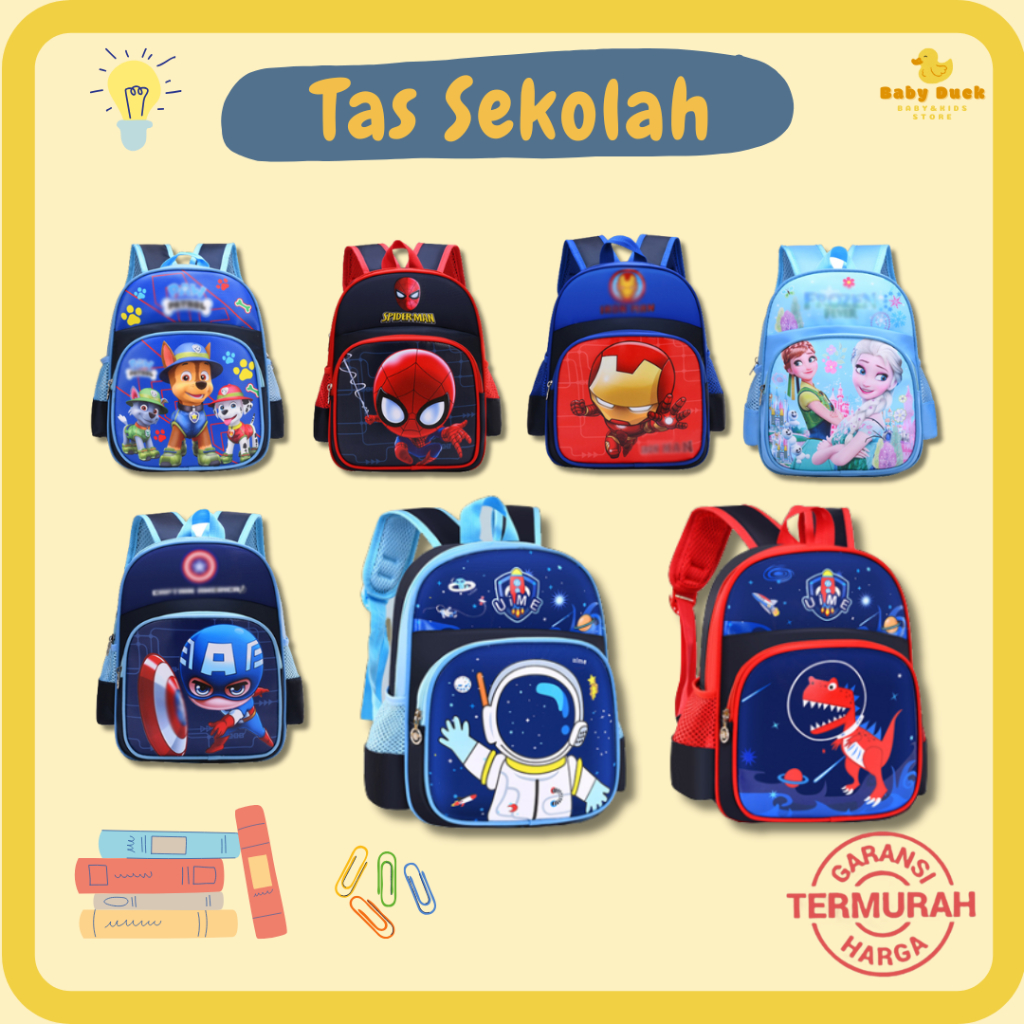 Tas Sekolah Anak SD Tas Anak Frozen Tas Ransel Anak Tas Ransel Anak SD