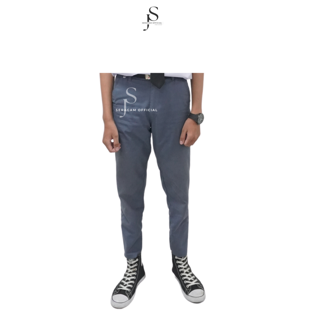 Bergaransi Seragam Sekolah Sma - Stelan Seragam Sma Putih Abu Abu 1 Set - Seragam Sma - Seragam