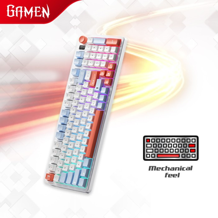 Keyboard GAMEN GK300 MECHANICAL RGB - WHITE