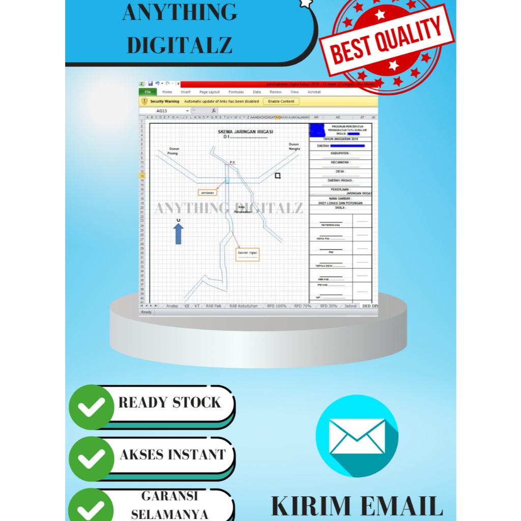 

100+ Perencanaan irigasi format excel untuk referensi belajar