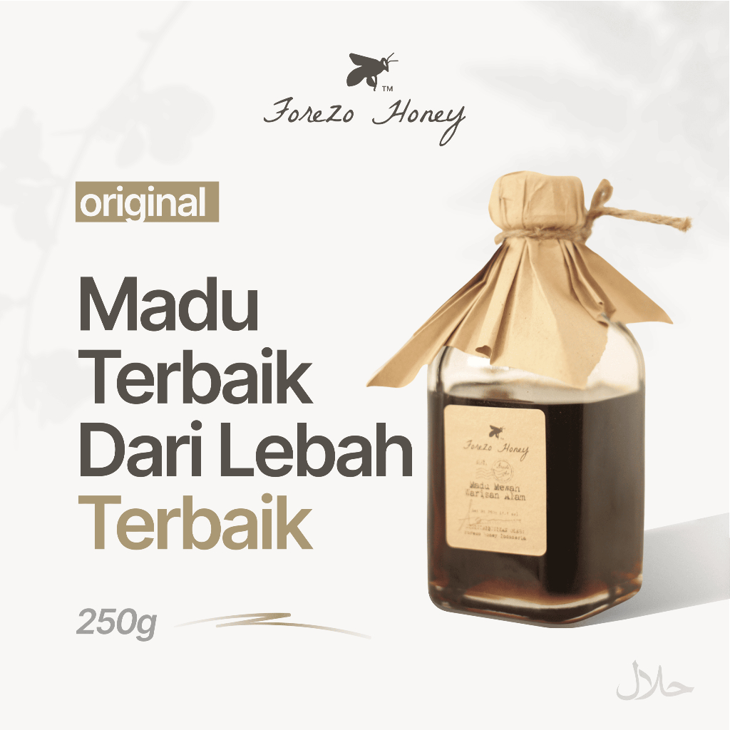 

Madu Murni Asli Klanceng 25gr Trigona Lebah Anti Oksidan Original 100% Forezo Honey Tanpa Campuran