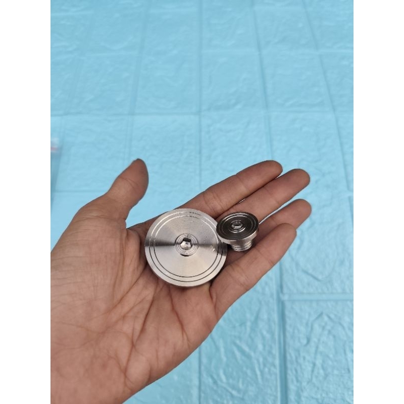 tutup magnit magnet crf mp mono stenlis / Tutup Magnet CRF150L CBR250RR Megapro mono Verza 32mm 14mm