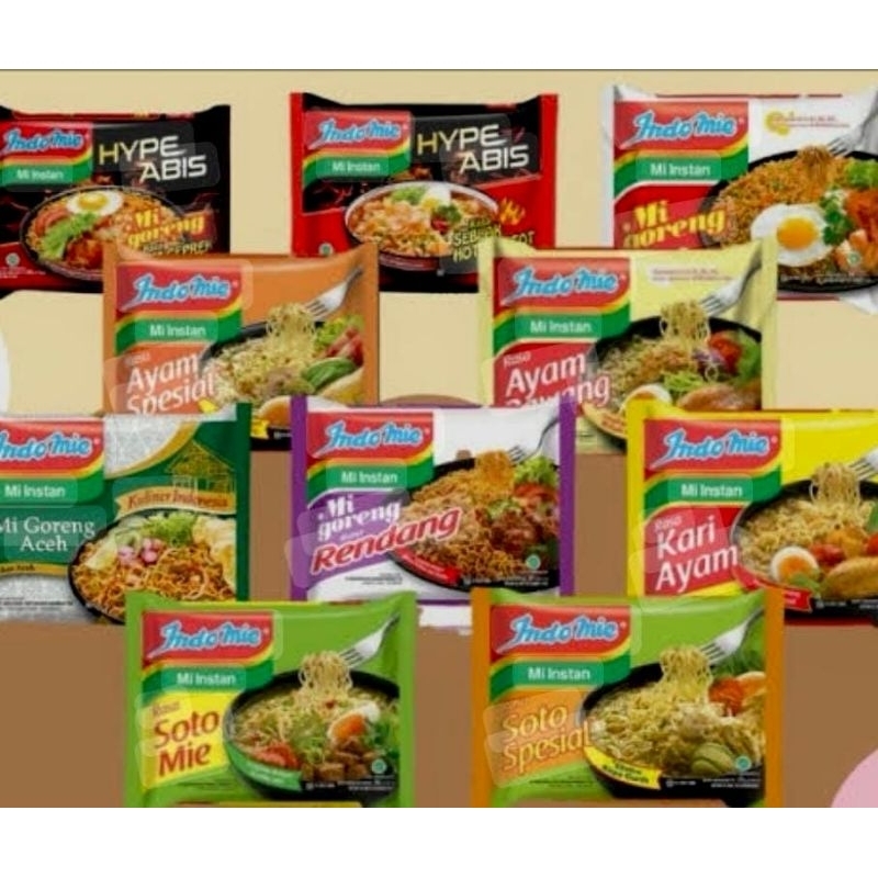 

INDOMIE ALL VARIAN ECER (SATUAN)