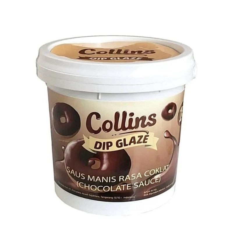 

COLLINS COKLAT GLAZE 1KG