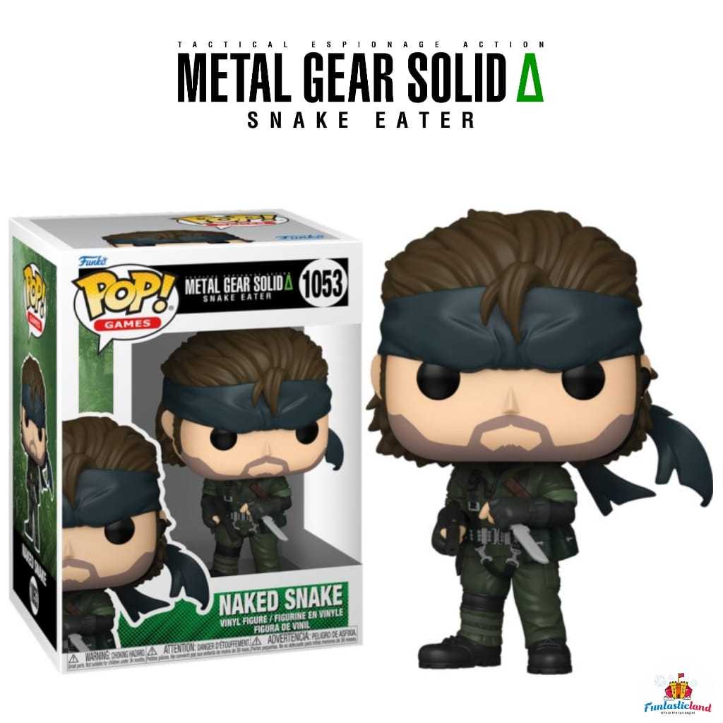 Funko POP Games Metal Gear Solid: Snake Eater - Naked Snake #1053