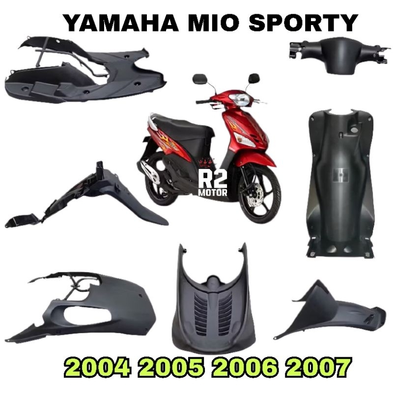 Satuan Full Body Kasar Mio Sporty - bordes Mio Sporty - Dek Paruh Mio - Legshil kunci mio sporty