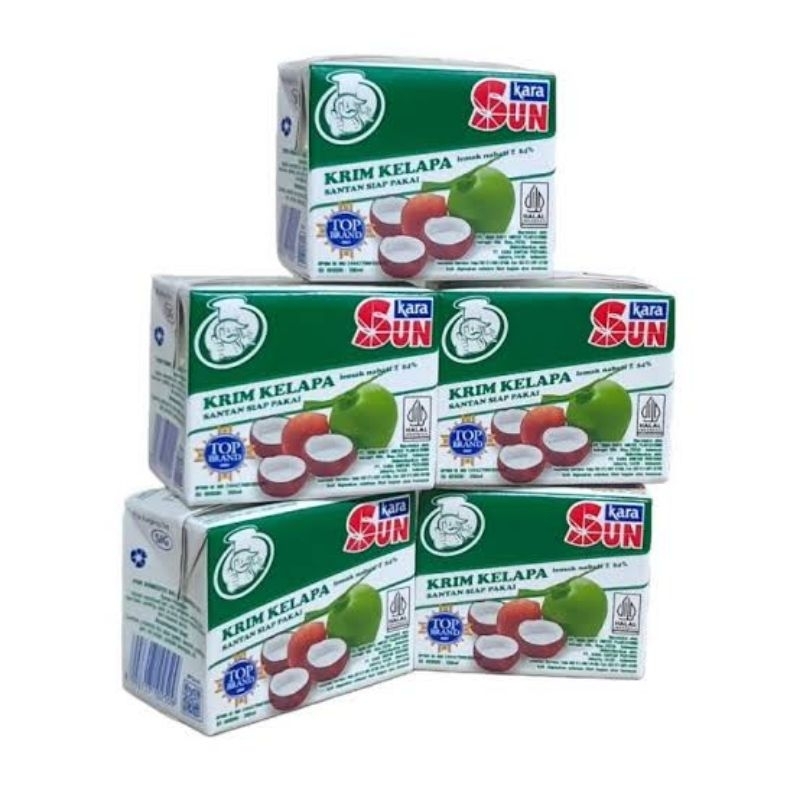 

Kara Sun Santan Kelapa Cair Instan Siap Pakai 200 ml
