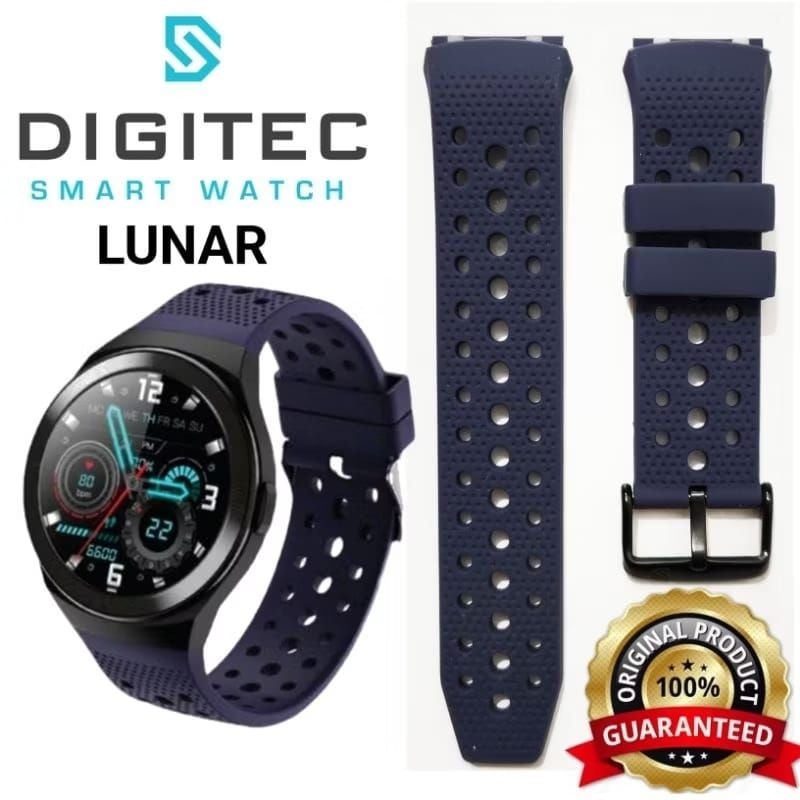 Strap Jam Tangan Digitec Smartwatch Lunar Original