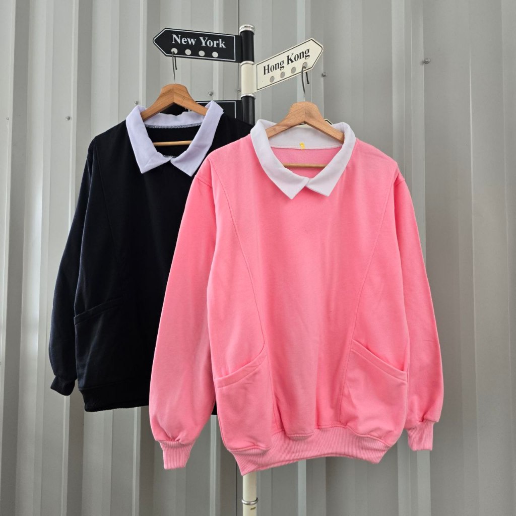 Polos Isi 2 Jaket Couple Pasangan Jaket Fleece Tebal Hoodie Couple Pasangan Jaket Couple Korea