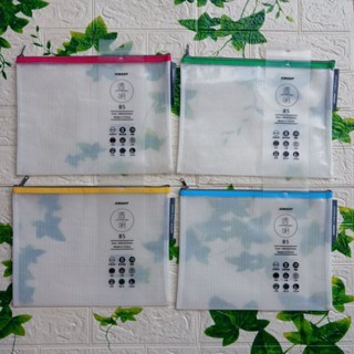 

KINARY FB8716 Zipper Bag Pocket Document Wadah Dokumen ukuran B5 Satuan