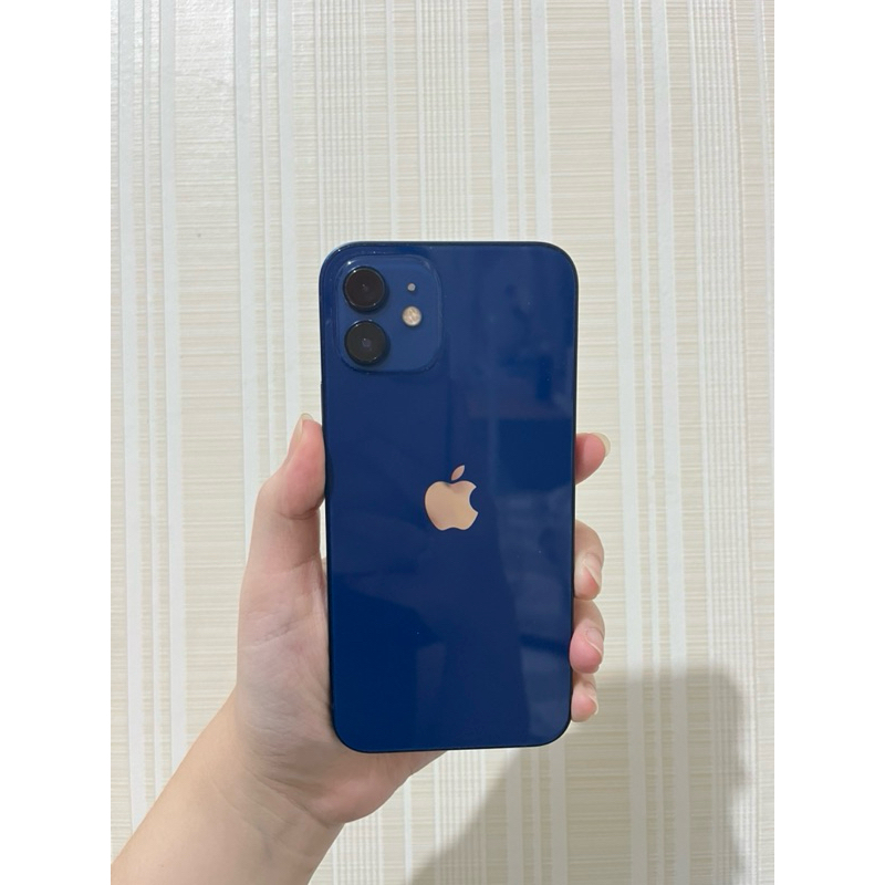Iphone 12 Blue 256GB Second