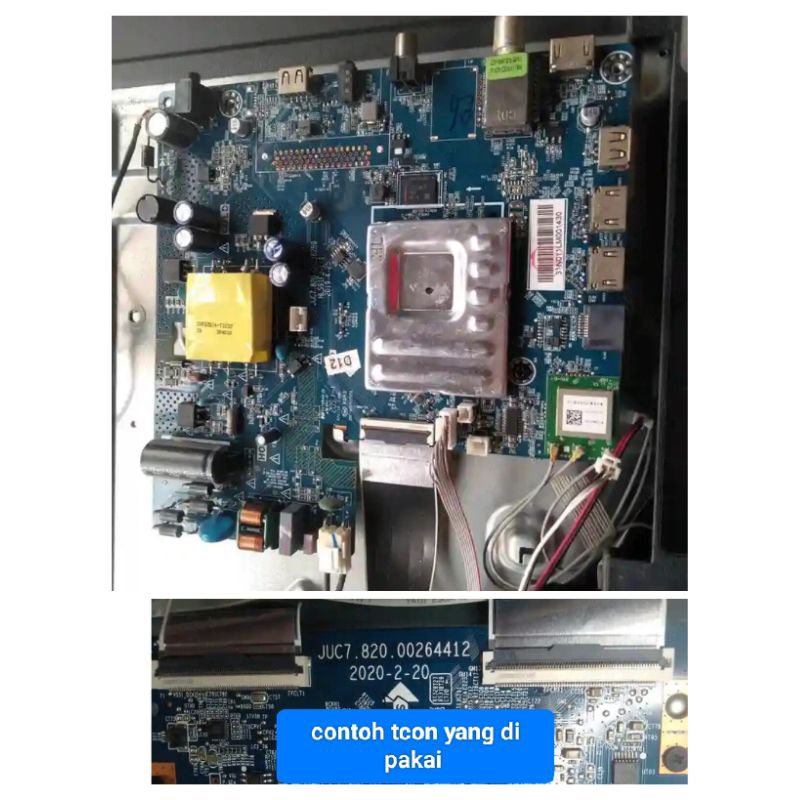 MB 43H7 MAINBOARD TV CHANGHONG L43H7