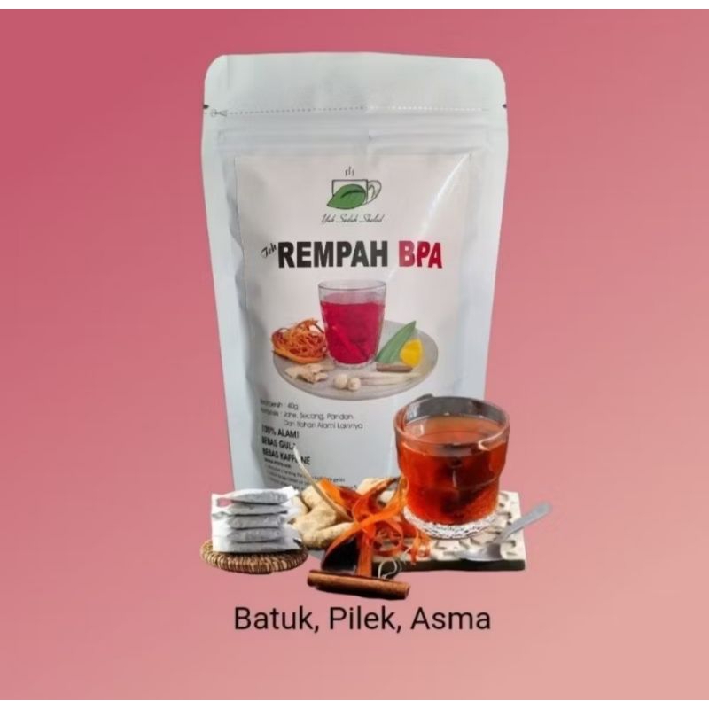 

Teh Rempah BPA (Batuk, Pilek, Asma) isi 20 tea bag