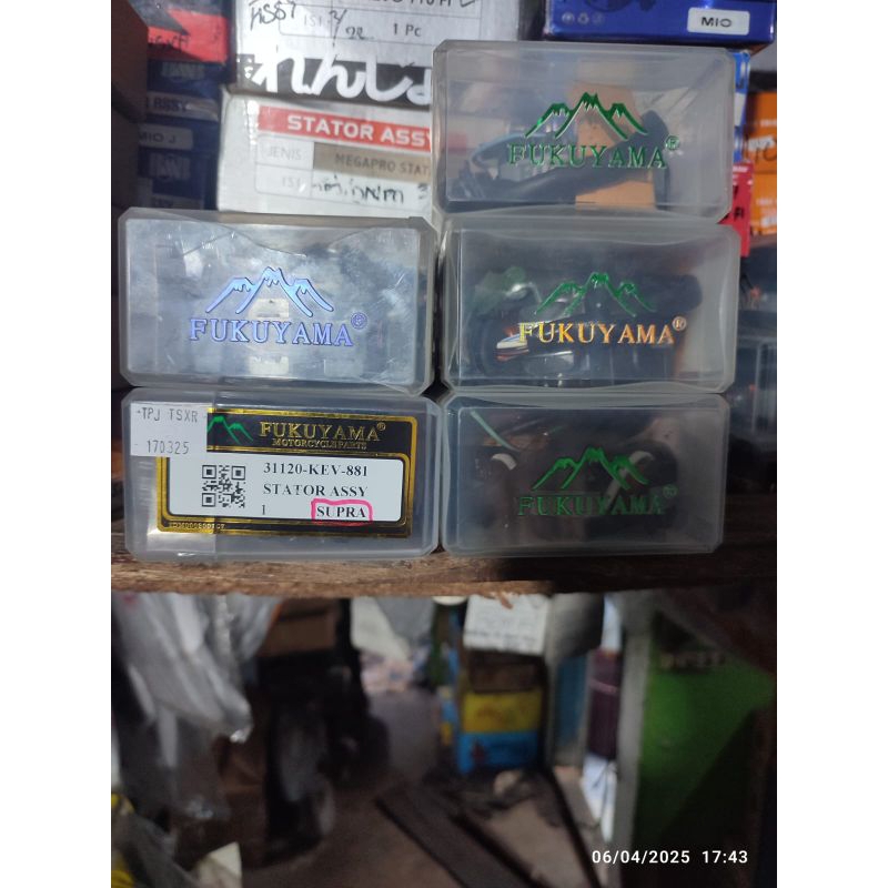SPUL KOMPLIT +PULSER FUKUYAMA SUPRA X
