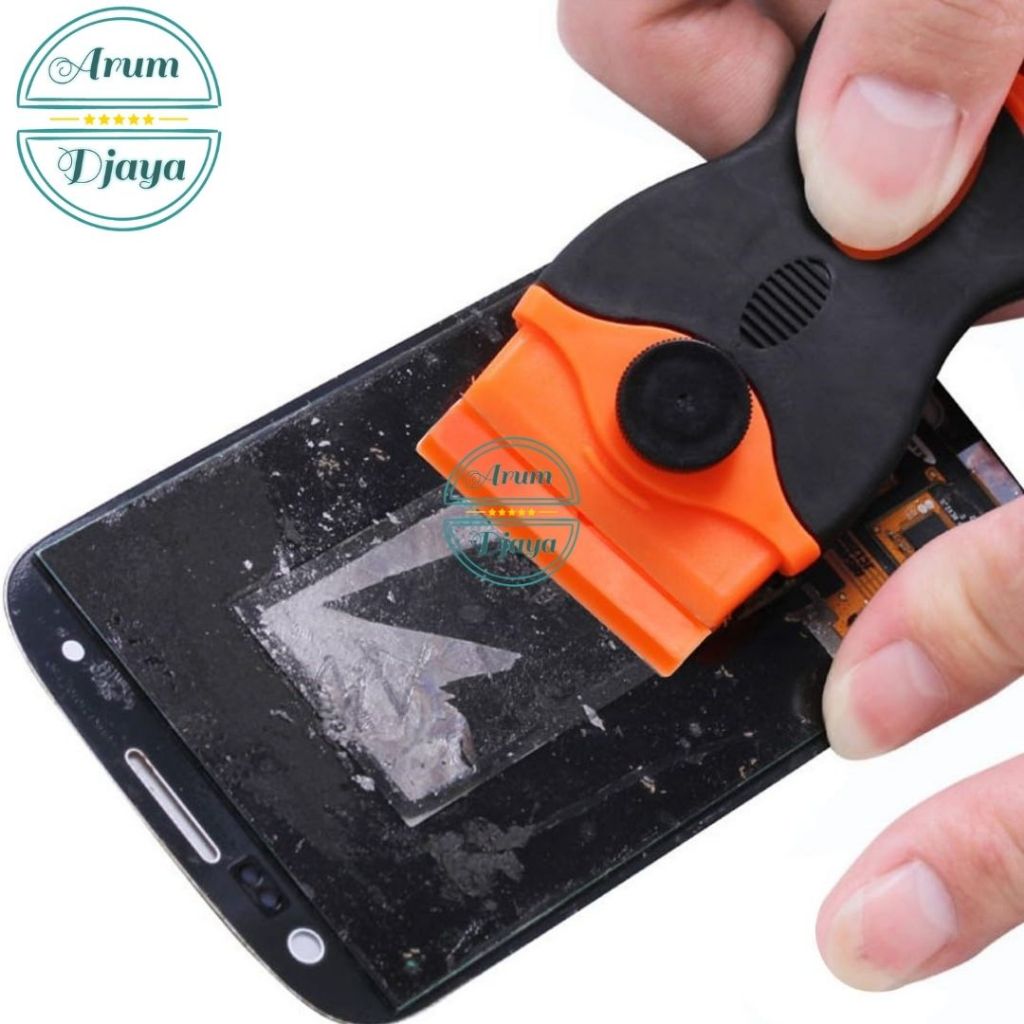 Scraper Razor Blade Scraper Pembersih Lem Polarizer LED LCD OCA