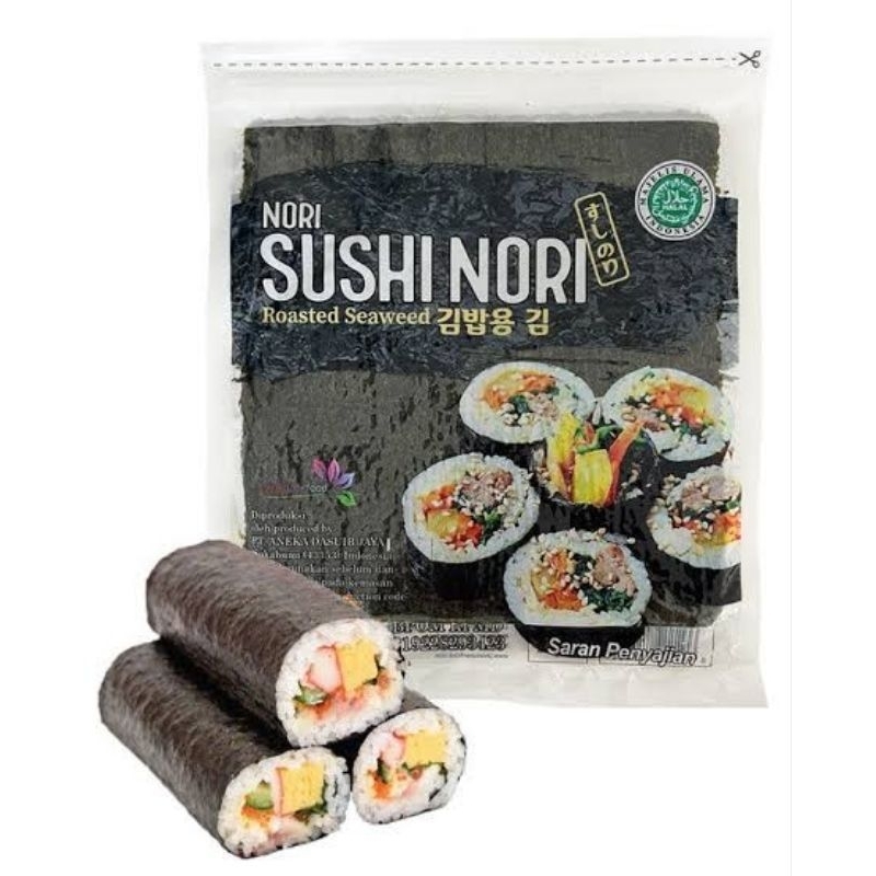 

Sushi Nori 10 lembar 20 cm x 20