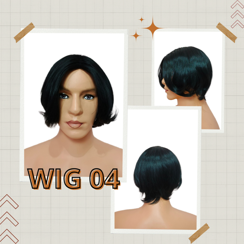 WIG PRIA 04/WIG PRIA GAYA KOREAN/WIG SEMI PANJANG PRIA