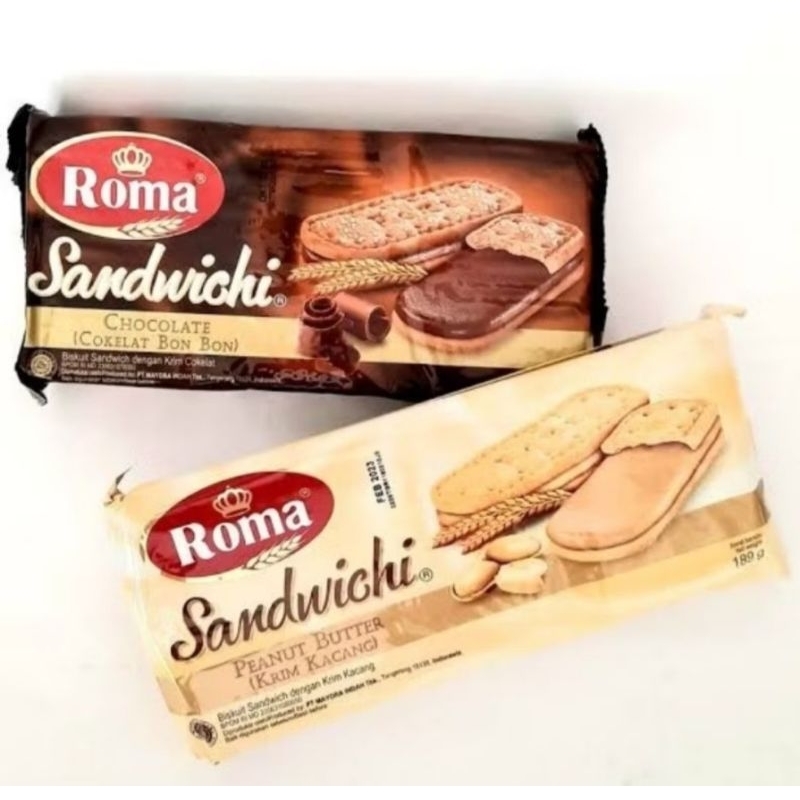 

Roma Sandwichi Chocolate 157 gr | Peanut Butter 207 gr