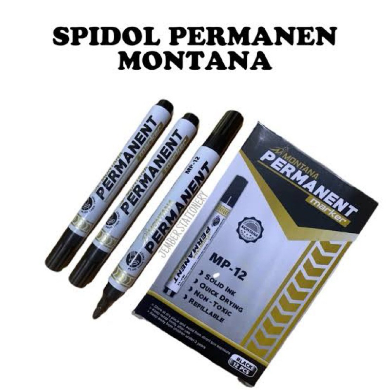 

Spidol permanen marker montana