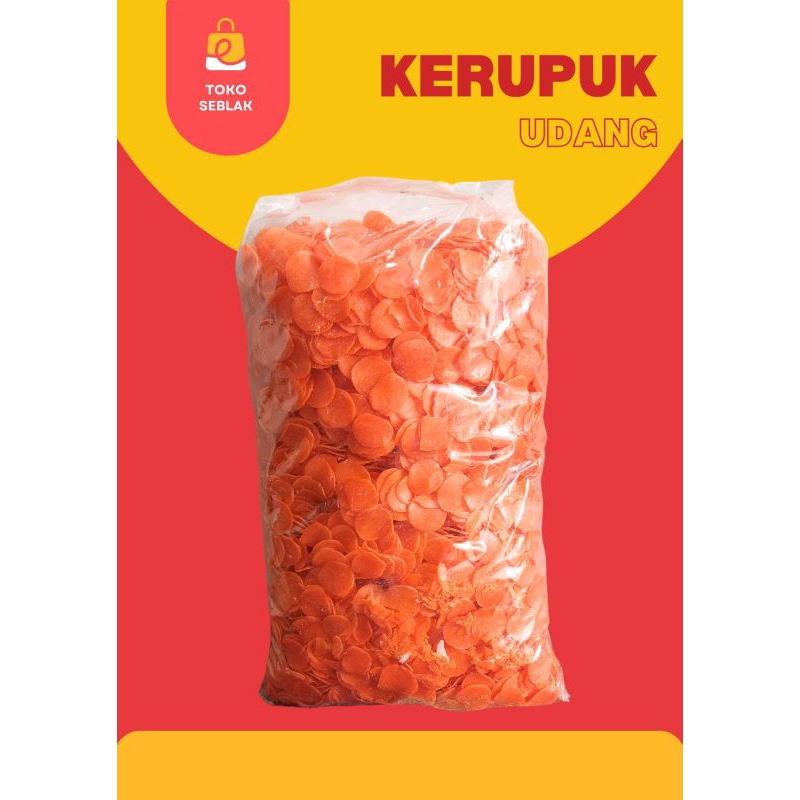 

Toko Seblak Kerupuk orange/kemplang seblak orange 1 bal (5kg)