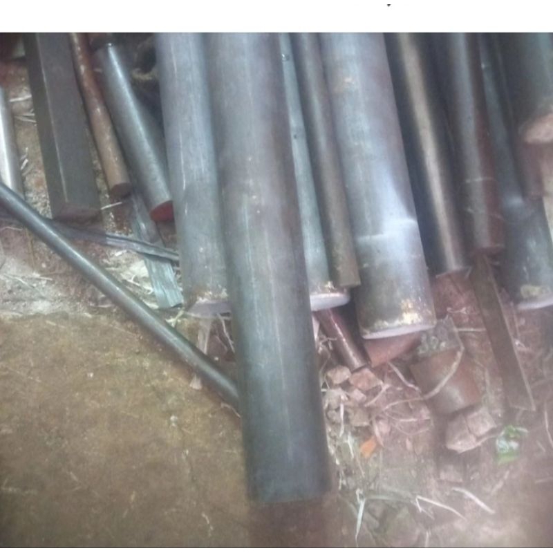 as besi vcn batangan diameter 90 mm panjang 80 cm as baja 90 mm × 80 cm