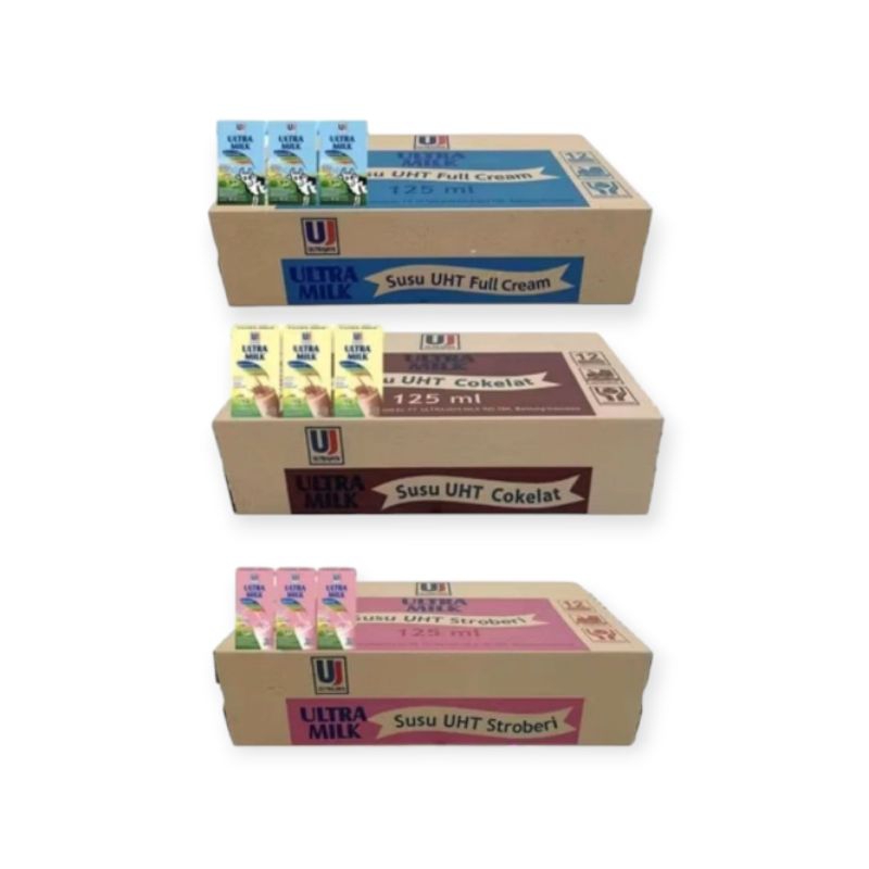 Ultra Milk Susu UHT 125ml 1 dus