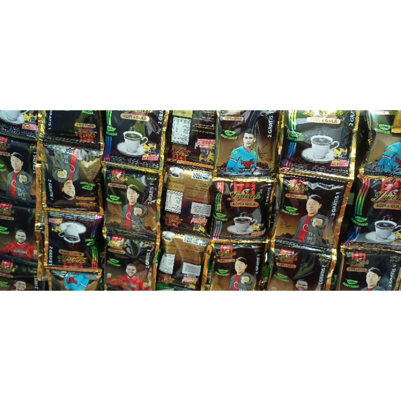 

Kopi luwak gula + kopi 1 ranceng isi 10 pcs