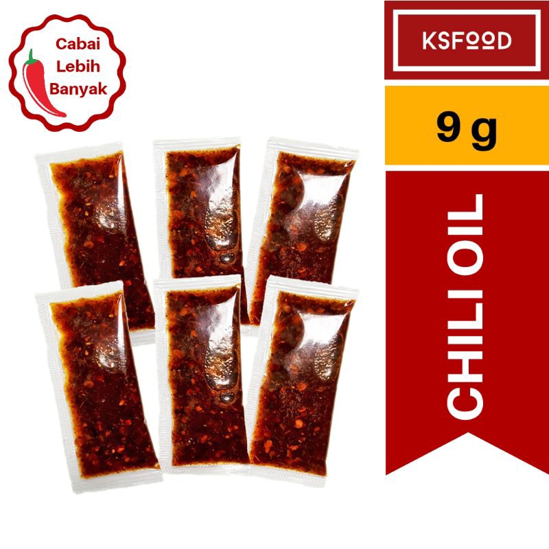 

LAKU Chili Oil / Minyak Cabai 9 Gram (Isi 20 Sachet)