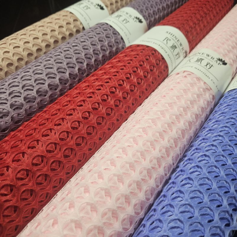 

Roll Kertas Jating Jala Buket Bunga Korean Jating Roll Mesh Polynet Flower Wrapping Paper