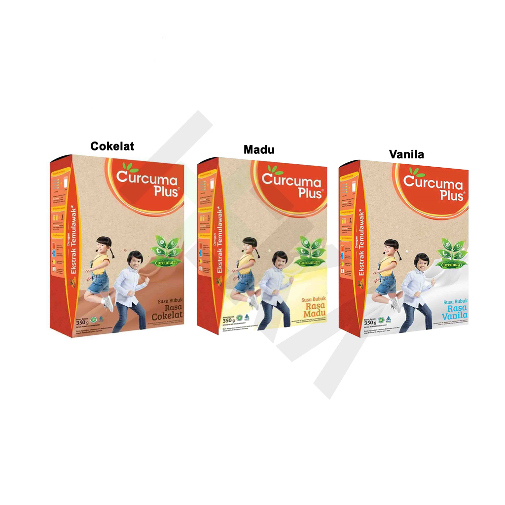 

Curcuma Plus Box 350 g - Susu Bubuk Ekstrak Temulawak [Majapahit]