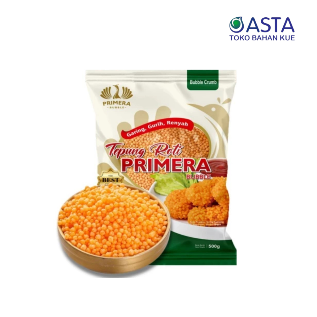 

PRIMERA Tepung Roti Bubble 200 gr dan 500 gr