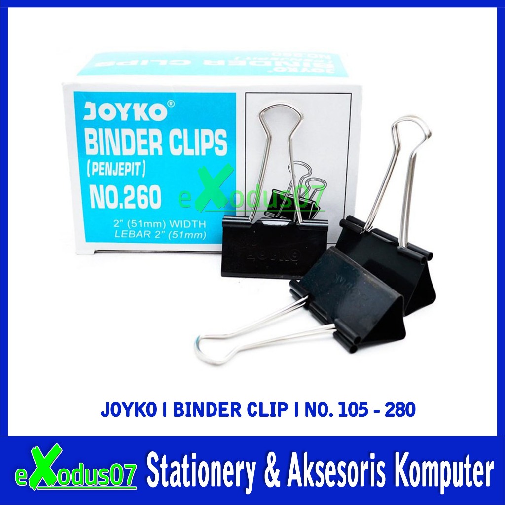 

BINDER KLIP HITAM