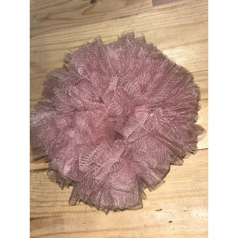 Scrunchie Cepol Kuncir Rambut Hijab Wanita Anti Pusing Bahan Soft Tile Atau Tule Premium Lembut Ukur