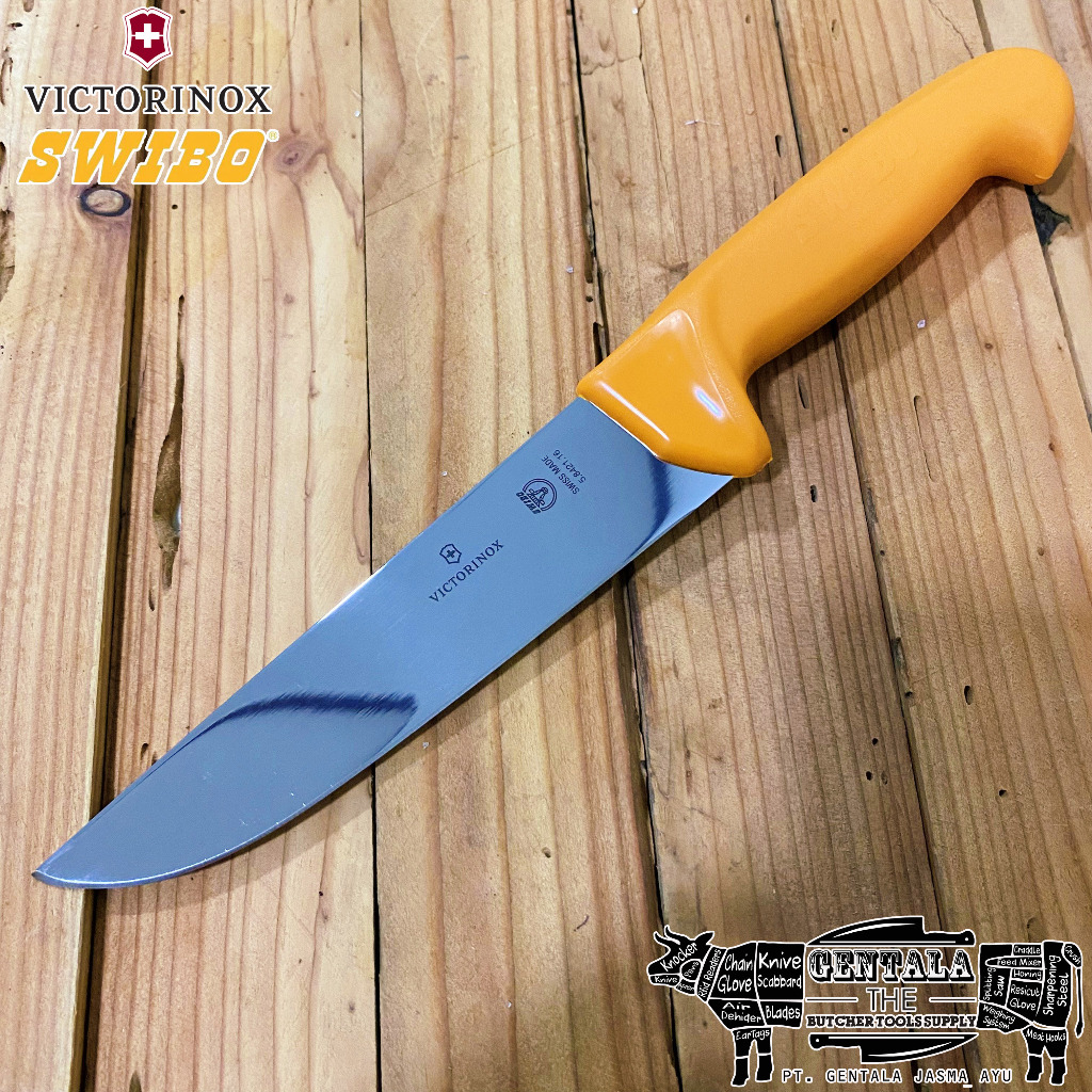 Pisau Butcher Sembelih Victorinox SWIBO Butcher Knife 16cm