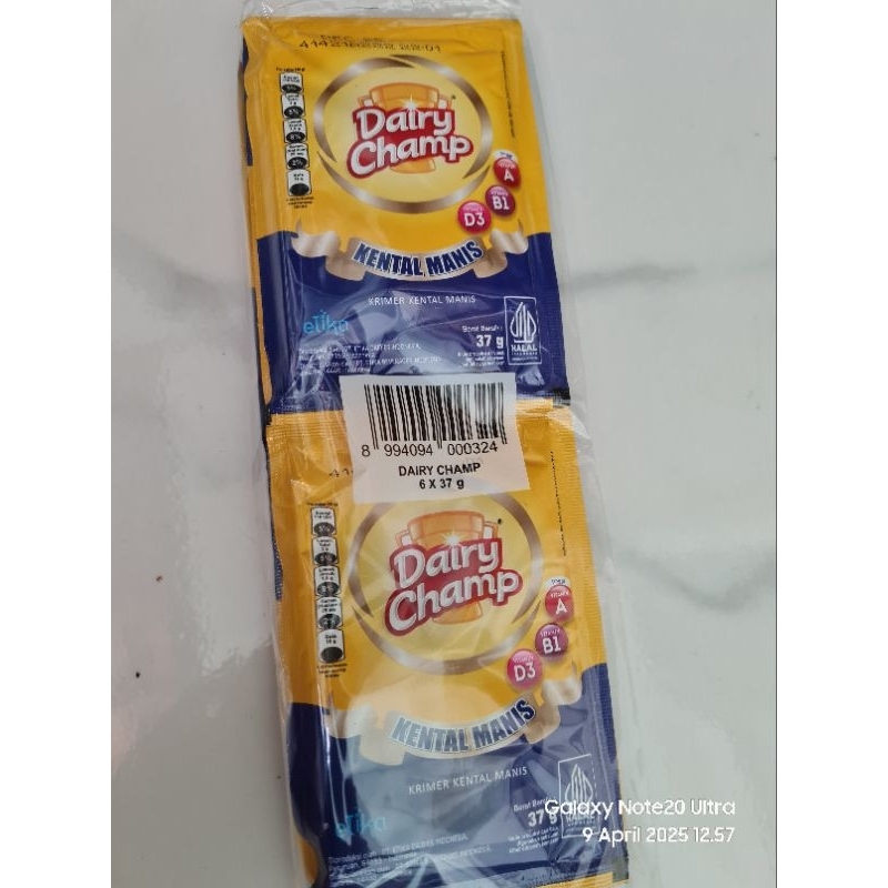 

Krimer Dairy Champ 37 gr x 6 pcs