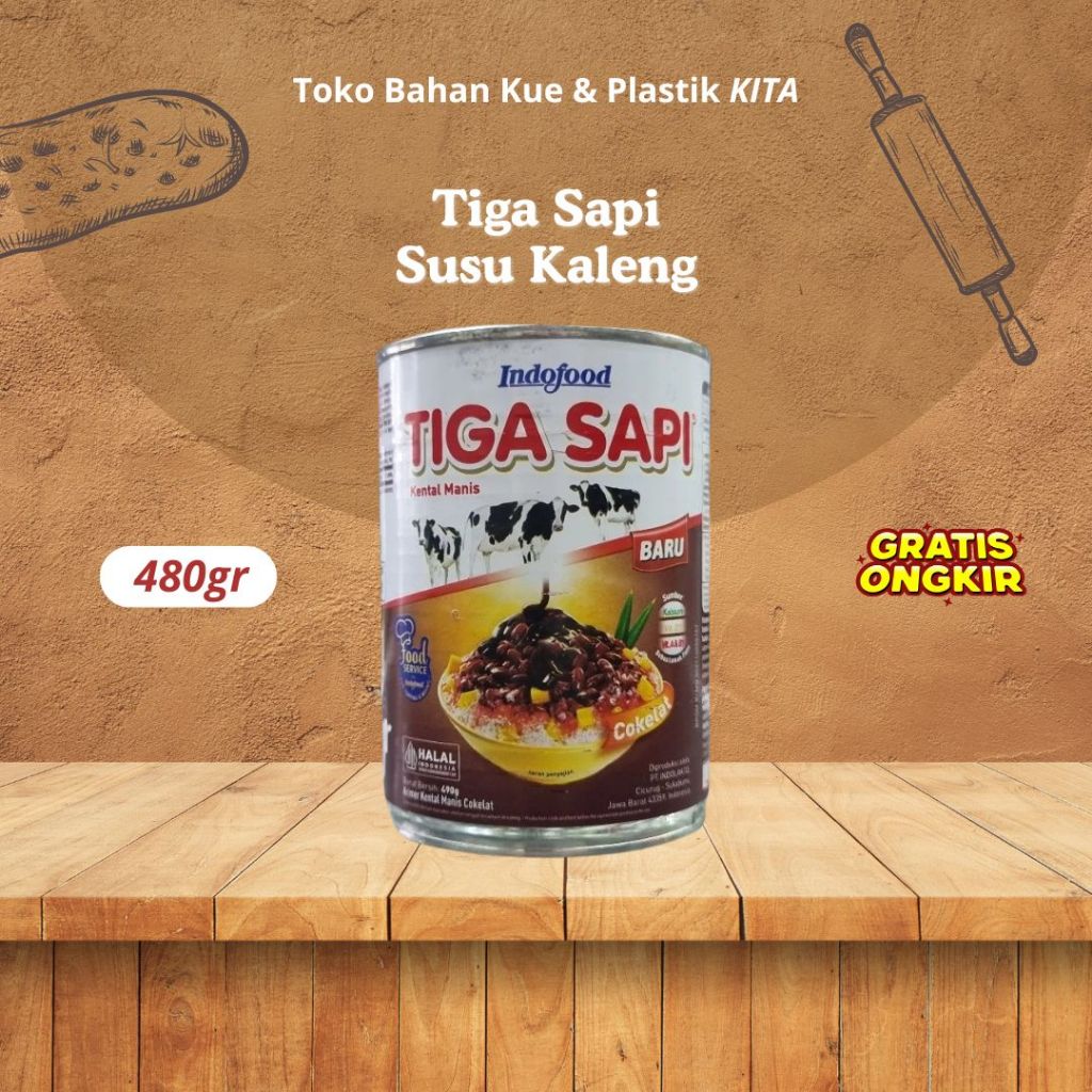 

Susu Tiga Sapi Kaleng 480gr