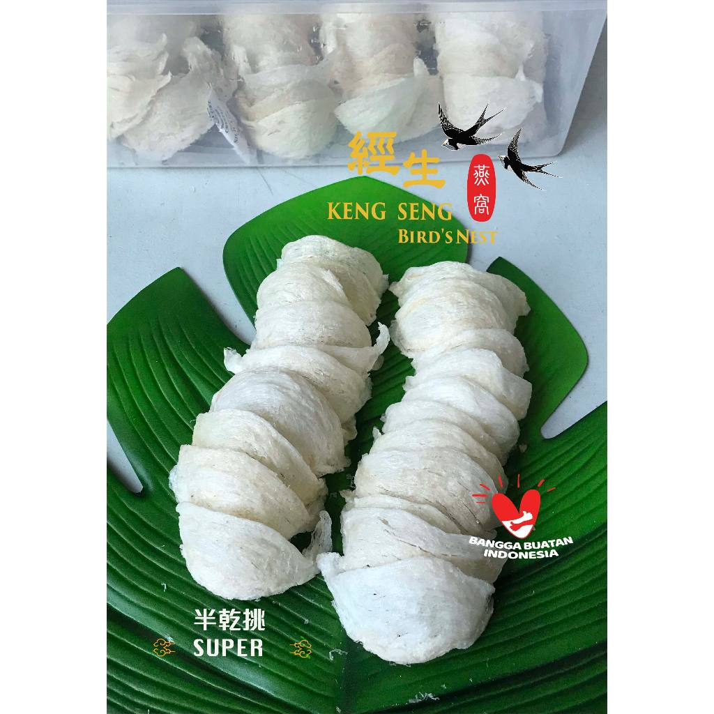 Sarang Burung Walet Mangkok SUPER Real Natural