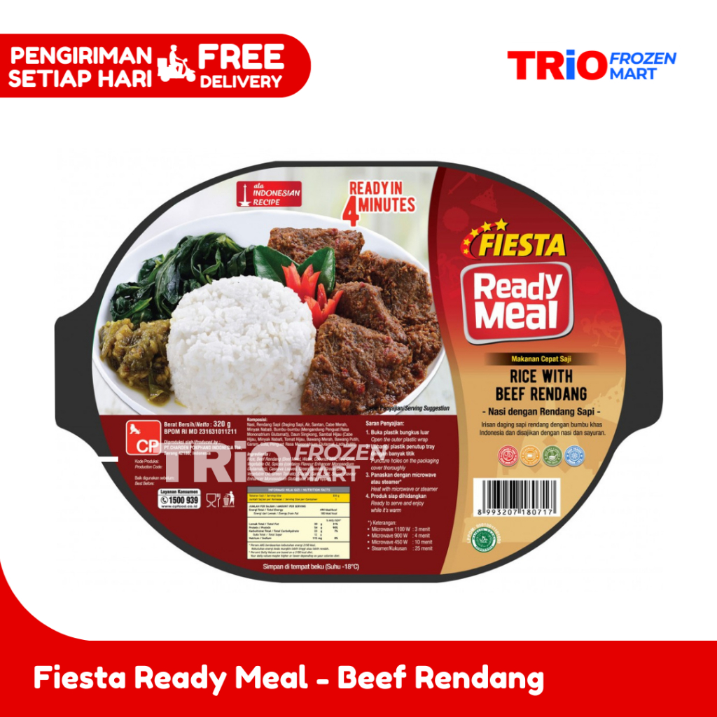 

Fiesta Ready Meal - Beef Rendang