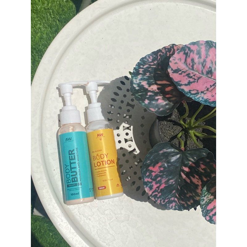 Paket Body Glowing Whitening AW LOVE SOMEBODY