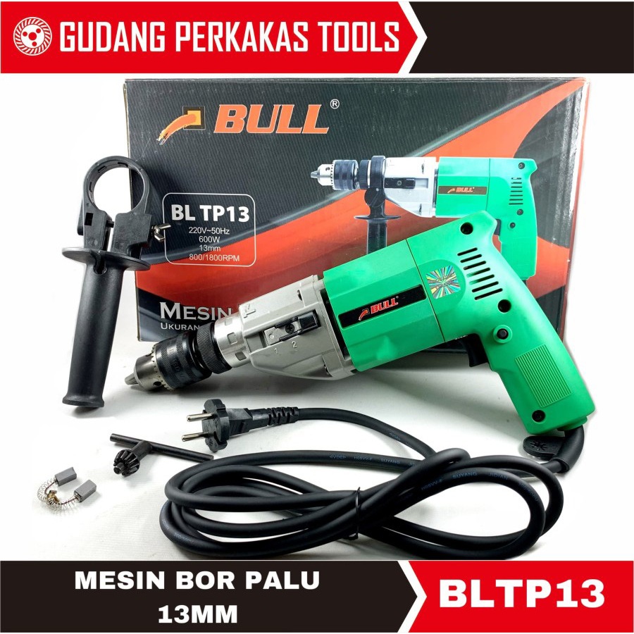 Bull BLTP13 mesin bor 13mm model VTP13