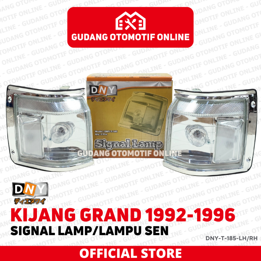 Signal Lamp Kanan Kiri Lampu Sen Toyota Kijang Grand 1992 - 1996 Kristal DNY Lampu Sein Riting