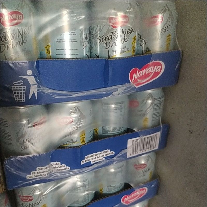 Minuman Kaleng Naraya Walet isi 24pcs